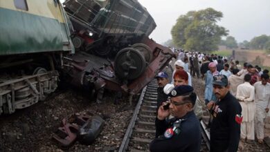 حادث قطار في جنوب باكستان أودى بحياة 25 شخصًا على الأقل 112112