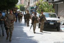 الجيش أعاد فتح السير عند تقاطع إيليا 112112