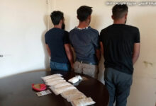 ألقبض على تجار مخدرات في منطقة الروضة 112112