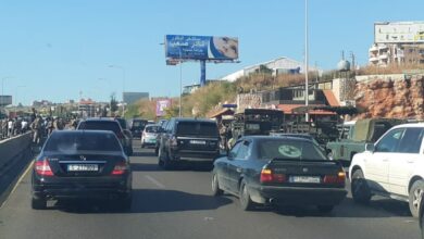 أوتوستراد صيدا بيروت سالك حاليا بالإتجاهين 112112