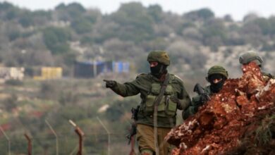 العدو يعتقل شخصين مشتبه بهما تسللا من داخل لبنان الى الأراضي المحتلة 112112