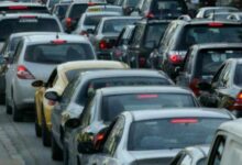 حركة المرور كثيفة على اوتوستراد خلدة 112112