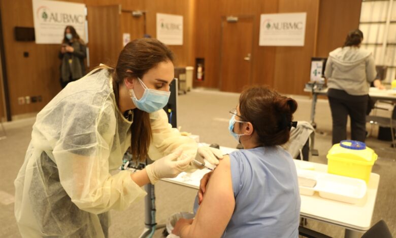 نسبة الإقبال على التلقيح عالية جدًا في مستشفى بعبدا 112112