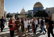 مُستوطنون يقتحمون المسجد الأقصى بحراسة مشددة من قوات الاحتلال 112112