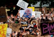 إحياء ذكرى انتهاء العبودية في أميركا ونصب تذكاري لفلويد 112112