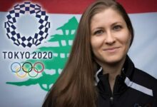 محاسن فتوح البنانية الأولى التي تصل الى أولمبياد في رفع الأثقال 112112