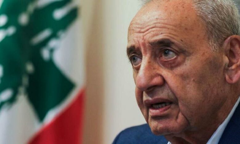 الرئيس بري إستقبل النائبين الخليل وخواجة وعرض آخر المستجدات السياسية مع الوزيرة عكر 112112