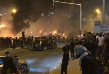 20 إصابة واعتقال شابّين وإحراق منزل فلسطيني في حي الشيخ جراح 112112