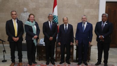 الرئيس عون التقى الأمين العام للإتحاد الدولي لجمعيات الصليب والهلال الأحمر 112112