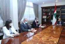 المجذوب أطلع عون على آلية إنهاء العام الدراسي 112112