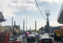 قطع السير على أوتوستراد البداوي محلة الأكومي 112112