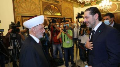 الحريري من دار الفتوى: ما يهمنا هو البلد في نهاية المطاف 112112