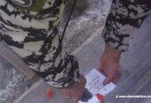 النبطية : دورية من المخفر أقفلت بوابة مكب النفايات الرئيسية شرق كفرتبنيت وختمتها بالشمع الأحمر 112112