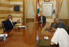 الوزير فهمي عرض مع وفد مالكي الشاحنات المبردة توقّف تصدير المنتجات الزراعية اللبنانية 112112