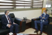 الوزير حسن إستقبل السفير التركي عارضًا معه مجالات التعاون بين البلدين 112112