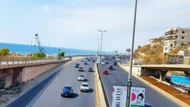 تحويل الطريق البحرية لتصبح وجهتها من بيروت بإتجاه جونيه إعتبارا من الـ 11:00 112112