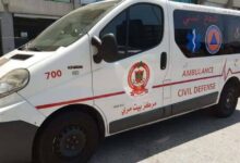 جريح جراء حادث صدم في فردان 112112