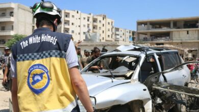 عبوة ناسفة انفجرت داخل سيارة في مدينة عفرين السورية 112112