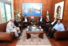 اللواء ابراهيم استقبل وفداً من رابطة مخاتير وادي خالد 112112