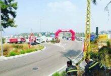 الدفاع المدني يعمل على تأمين سلامة المشاركين في سباق off road في غدراس 112112