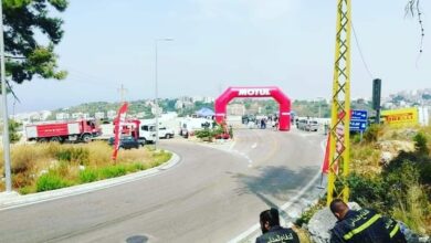 الدفاع المدني يعمل على تأمين سلامة المشاركين في سباق off road في غدراس 112112