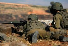 الجيش الإسرائيلي يُطلق النار على جدران برج أحد المنتزهات في الوزاني 112112