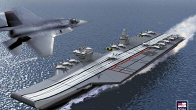 لأول مرة منذ الحرب العالمية الثانية طائرات أمريكية تُنفّذ طلعات قتالية من حاملة طائرات أجنبية 112112