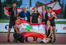لبنان يُحرز ثلاث ميداليات برونزية 112112