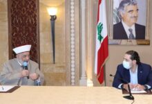الرئيس الحريري إستقبل المفتي الجوزو في بيت الوسط 112112