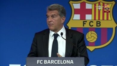 لابورتا: على قادة برشلونة أن يقتدوا بميسي 112112