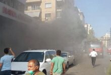 السيطرة على الحريق الذي شب في محلة كورنيش المزرعة 112112