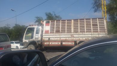 تعطل شاحنة قبل نفق شكا باتجاه طرابلس 112112