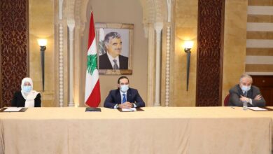 إجتماع في بيت الوسط برئآسة الحريري 112112