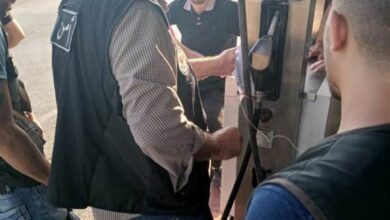 ختم محطة محروقات في تبنين بالشمع الأحمر لبيعها البنزين بحوالي 200 ألف 112112