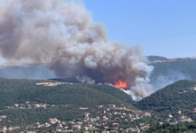 تجدّد اندلاع الحرائق في الرويمة والبستان وتمددها الى محيط المنازل في القبيات 112112