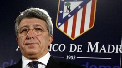 رئيس أتلتيكو مدريد: في عالم كرة القدم يمكن أن يحدث أي شيء 112112