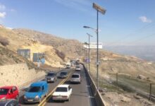 إعادة فتح السير على طريق ضهر البيدر 112112