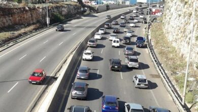 أوتوستراد صور صيدا بيروت سالك 112112