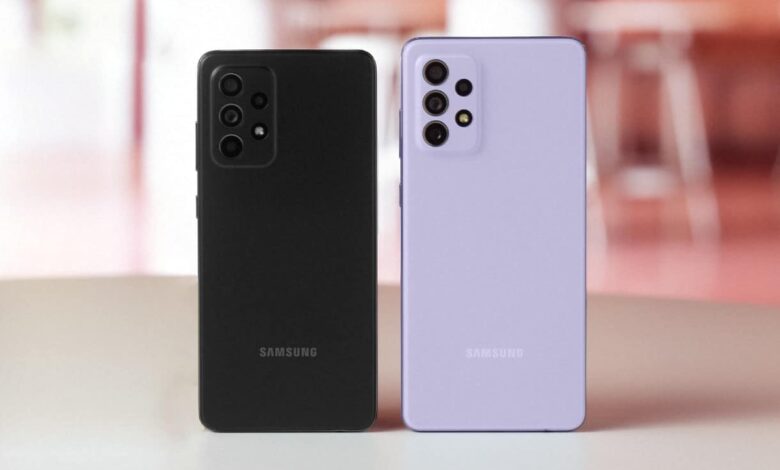 سامسونغ تحسّن قدرات Galaxy A52 و Galaxy A72 ببرمجيات جديدة 112112