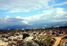 صوت انفجار صاروخ في الكورة وانهيار زجاج مباني والعثور على بقايا شظايا الصاروخ 112112