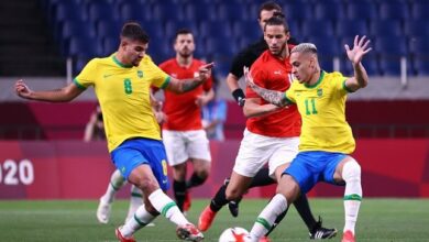 مصر خارج أولمبياد طوكيو بعد فوز البرازيل 112112