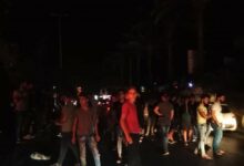 إشكال في حبوش تطوّر الى إطلاق نار بسبب قطع الطريق 112112