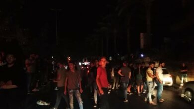 إشكال في حبوش تطوّر الى إطلاق نار بسبب قطع الطريق 112112