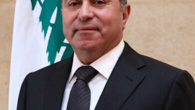 الوزير المشرفية عرض مع المنسقة الخاصة للأمم المتحدة المساعي الدولية لمساعدة لبنان 112112