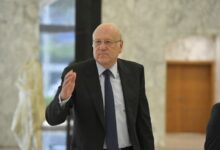 وصول الرئيس ميقاتي الى قصر بعبدا 112112