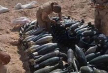 مداهمة مخبأ للعبوات الناسفة يستهدف أبراج كهربائية في نينوى في العراق 112112