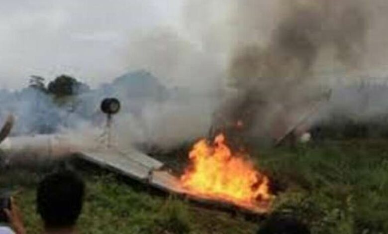 الفلبّين: تحطّم طائرة عسكرية على متنها 85 شخصًا 112112