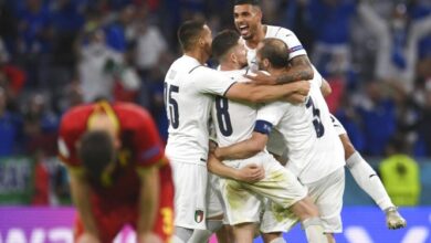 إيطاليا تُطيح ببلجيكا وتتأهل الى نصف نهائي كأس أوروبا 112112