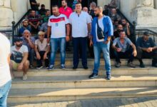 طرابلس: عمّال البلدية يستمرّون باعتصامهم لليوم الثاني 112112