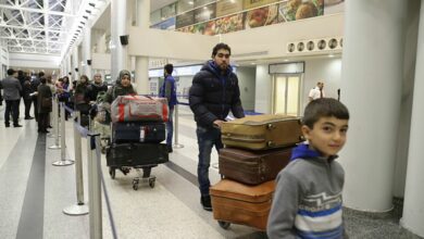 عدّة دُول يتوجب على القدمين منها الى لبنان الحجز الفندقي الزامي 112112